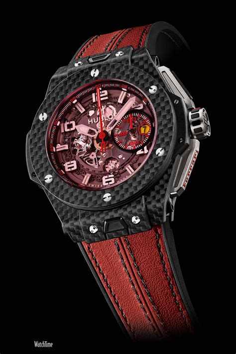 hublot big bang ferrari red magic carbon price|A Fleet of Ferraris: 10 Hublot Big Bang F.